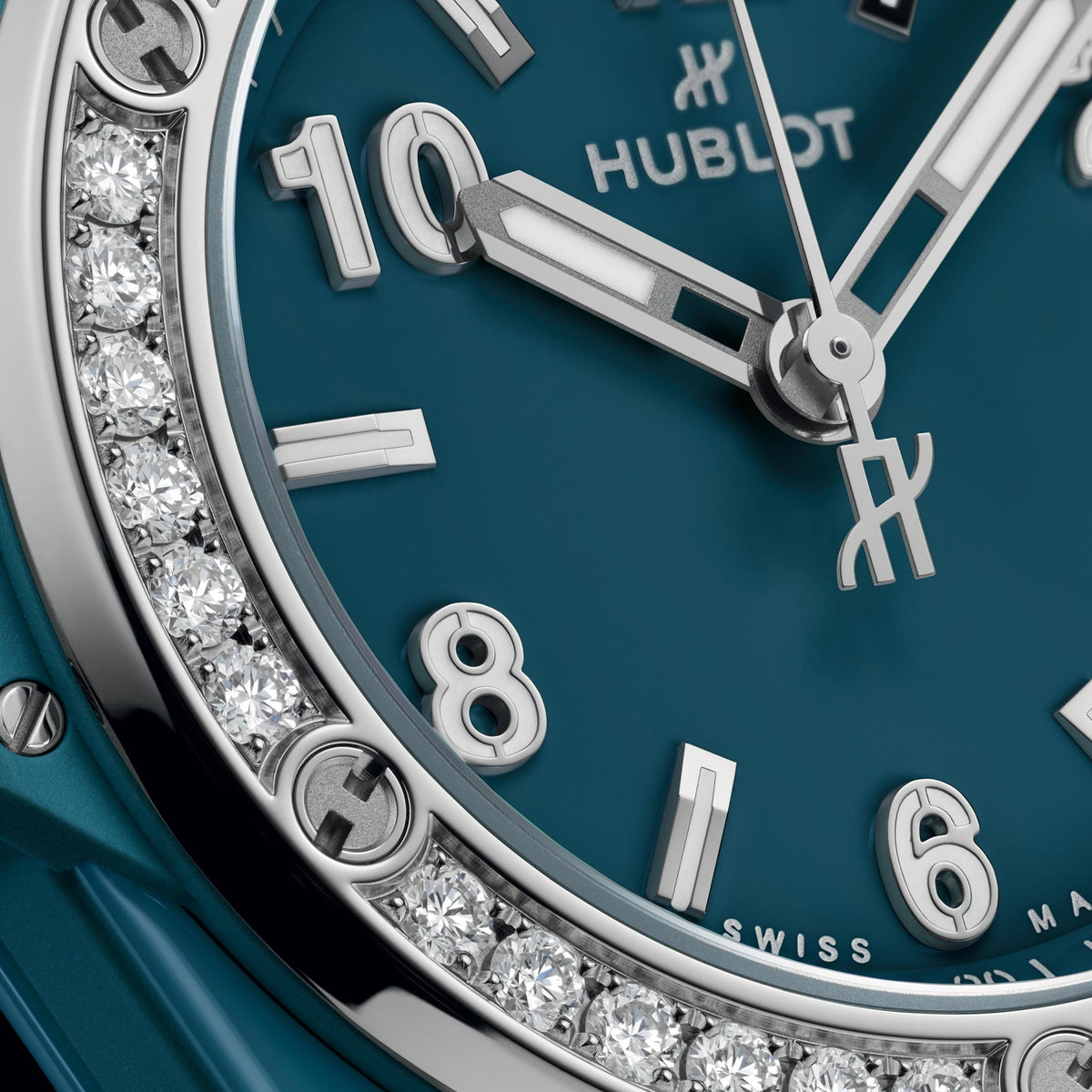 Big Bang One Click Petrol Blue Ceramic Diamonds Kennedy