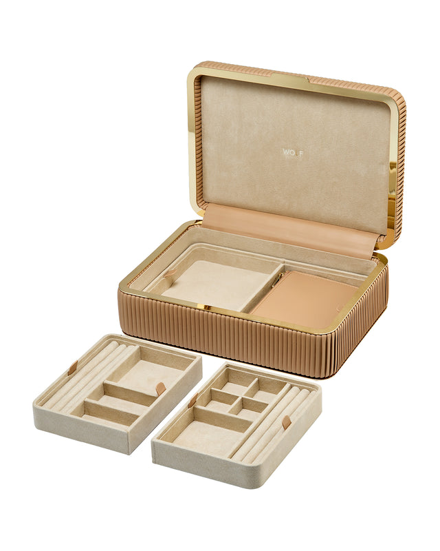 Bella Medium Jewellery Box Mocha