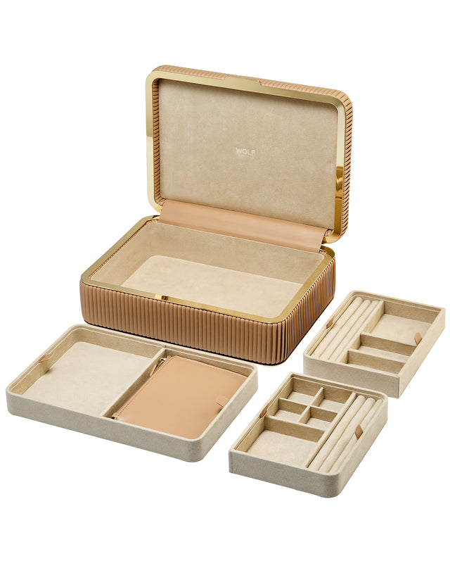 Bella Medium Jewellery Box Mocha