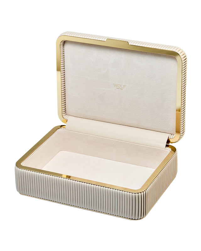 Bella Medium Jewellery Box Bone