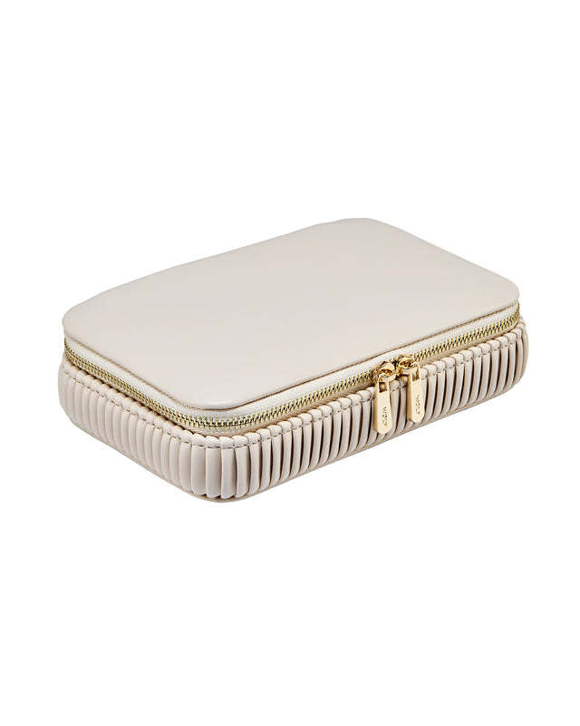 Bella Zip Case Bone