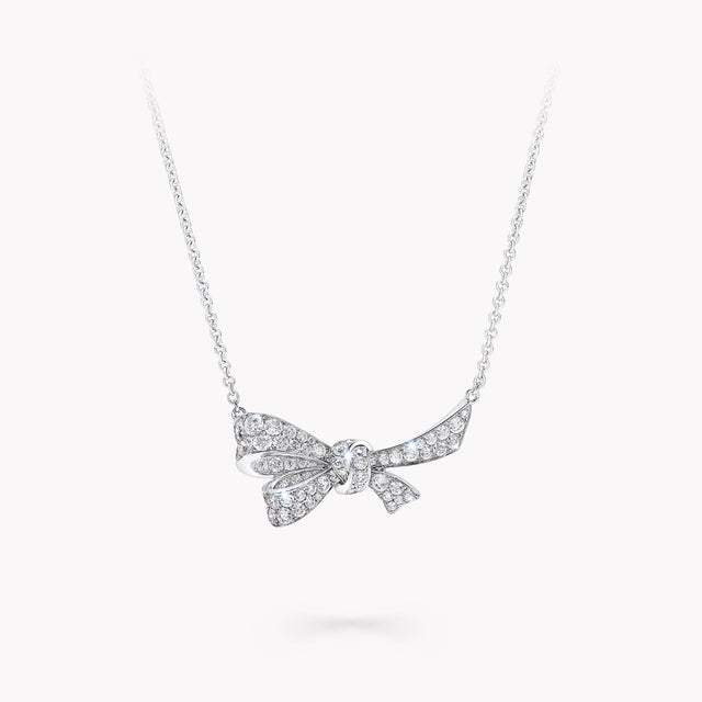 Tilda's Bow Diamond Pendant