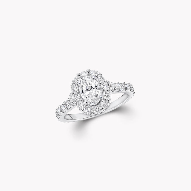 Icon Oval Diamond Engagement Ring