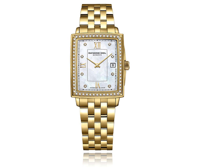 Raymond Weil Toccata Toccata Ladies 68 diamonds Gold Quartz Watch 5925 PS 00995 Carousel 1