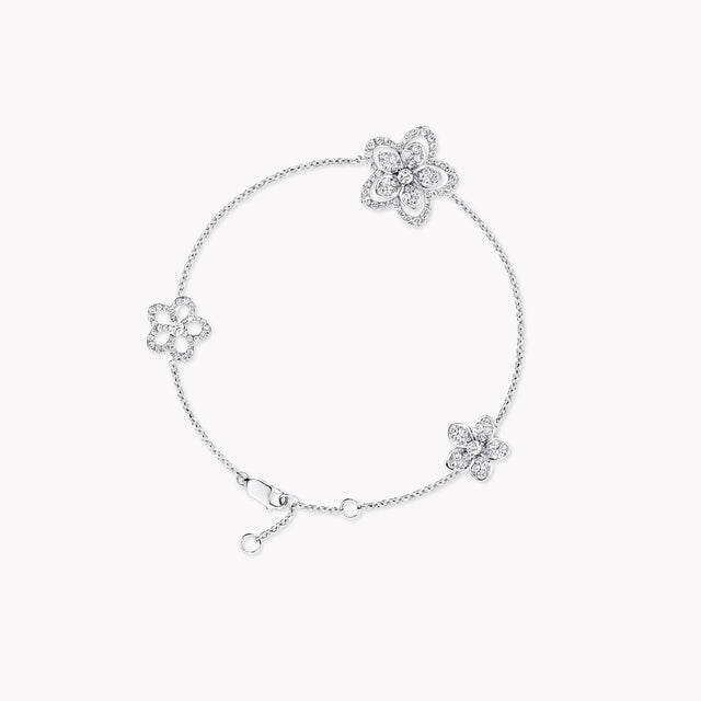 Wild Flower Diamond Bracelet