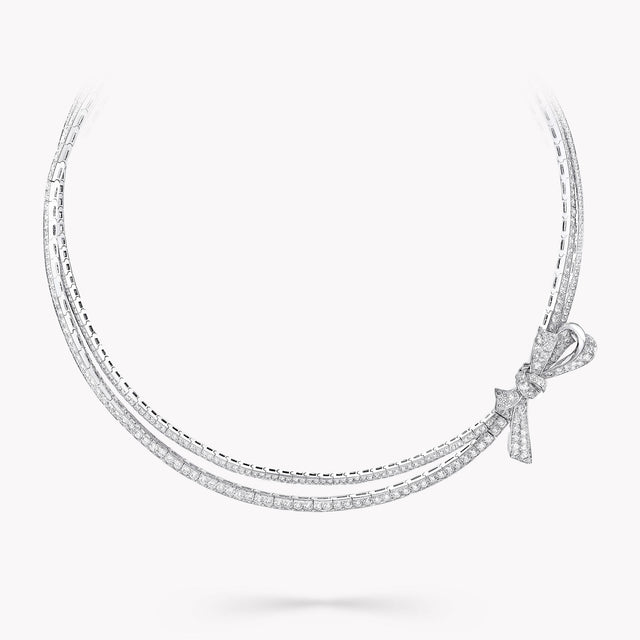 Tilda’s Bow Diamond Necklace