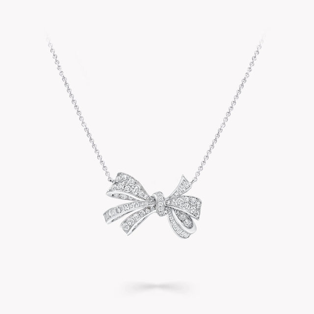Tilda's Bow Classic Diamond Pendant
