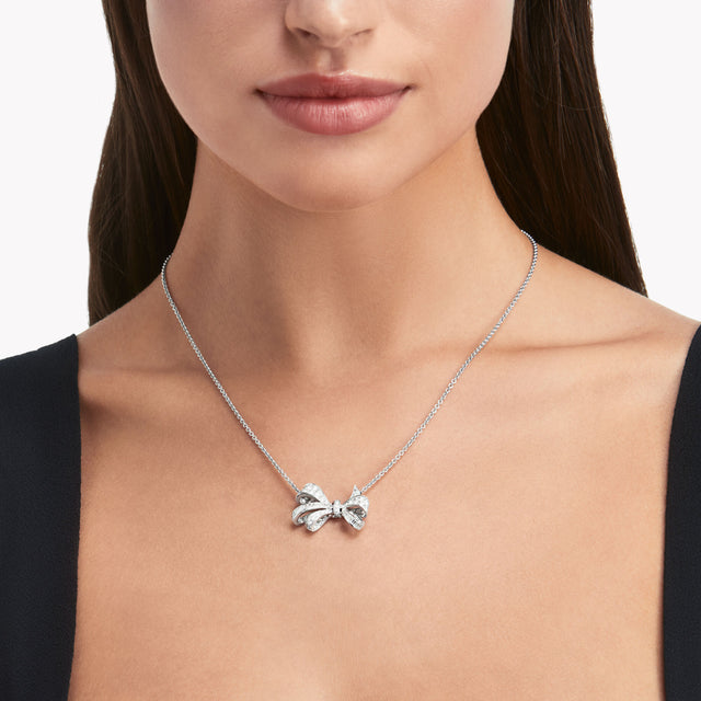 Tilda's Bow Classic Diamond Pendant