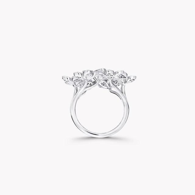 Wild Flower Large Diamond Cluster Ring