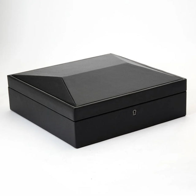 British Racing 15 Piece Watch Box Black