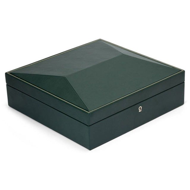 British Racing 15 Piece Watch Box Green