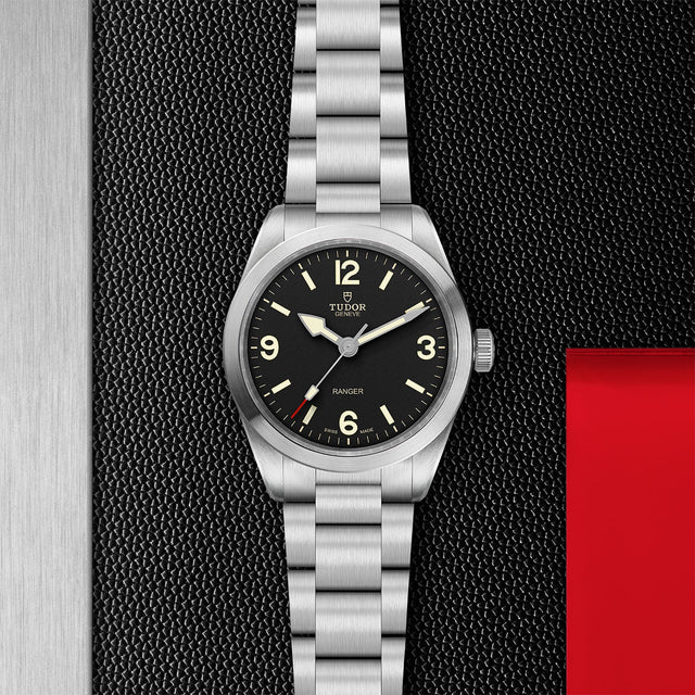 tudor m79950 0001 in store flat lay
