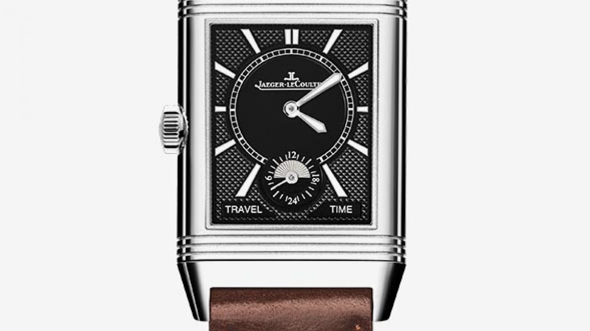 Jaeger LeCoultre Reverso Classic Large Duofac Manual Stainless Watch