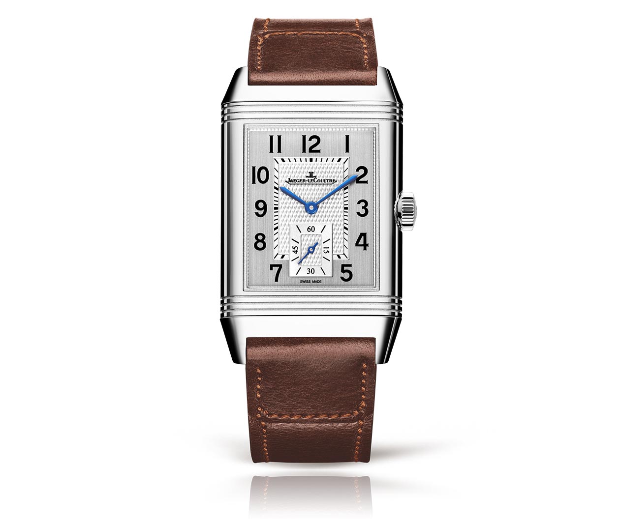 Jaeger LeCoultre Reverso Classic Large Duofac Manual Steel Watch