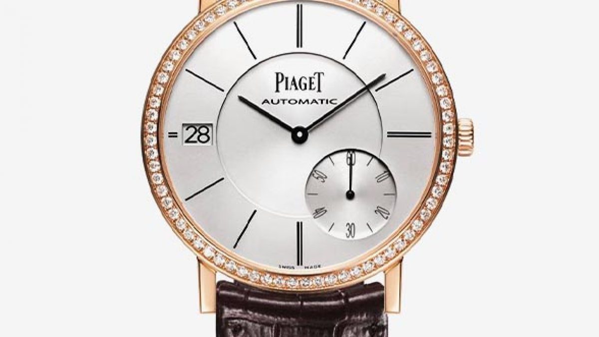 Piaget Altiplano Self Winding Brown Strap Watch