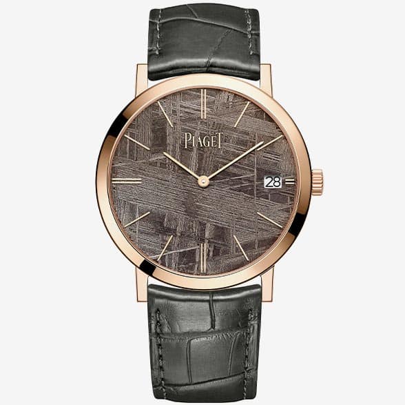 Piaget Altiplano Self Winding Meteorite Dial Watch