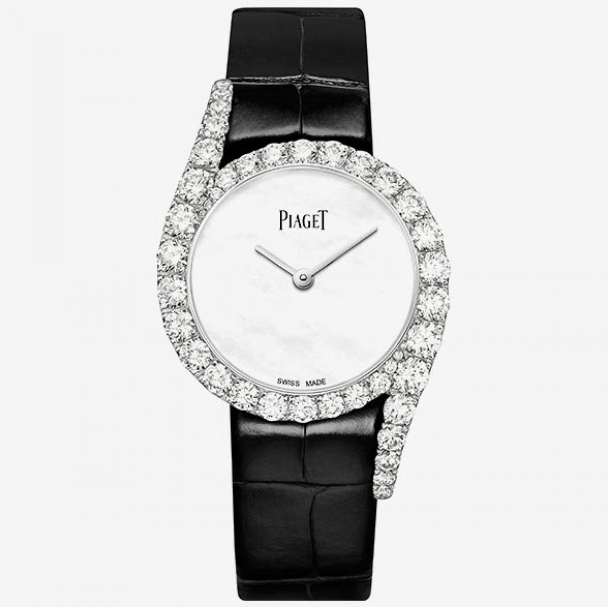 Piaget Limelight GALA White Gold Ardillon buckle Strap Watch