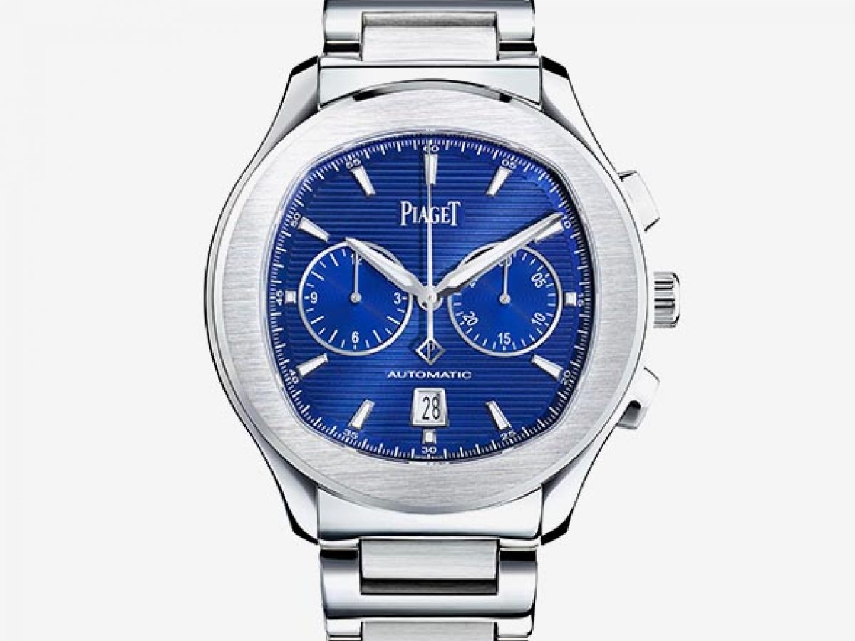 Piaget polo shop s blue dial