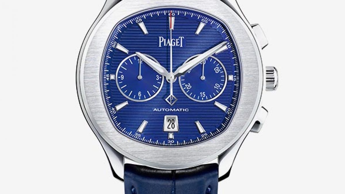 Piaget Polo S Chronograph Guilloch Dial Watch