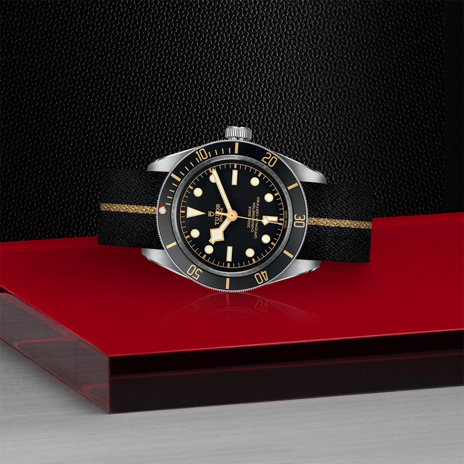 Tudor Black Bay 39mm Steel Case Fabric Strap Official Retailer