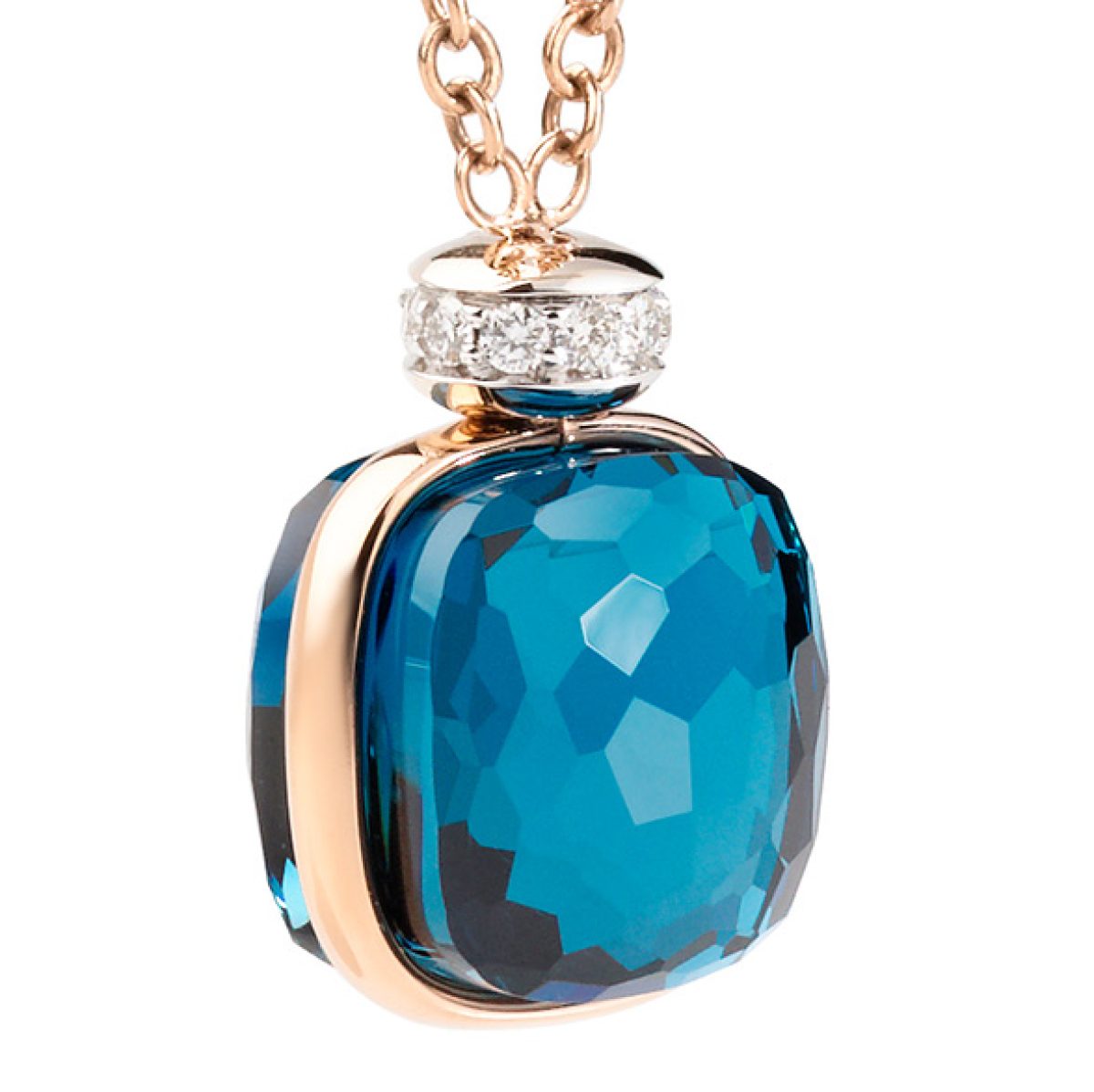 London sales topaz necklace