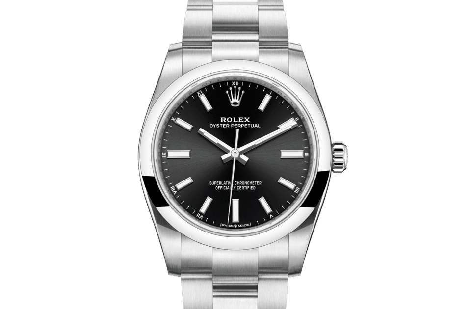 Rolex Oyster Perpetual in Oystersteel m124200 0002 Kennedy