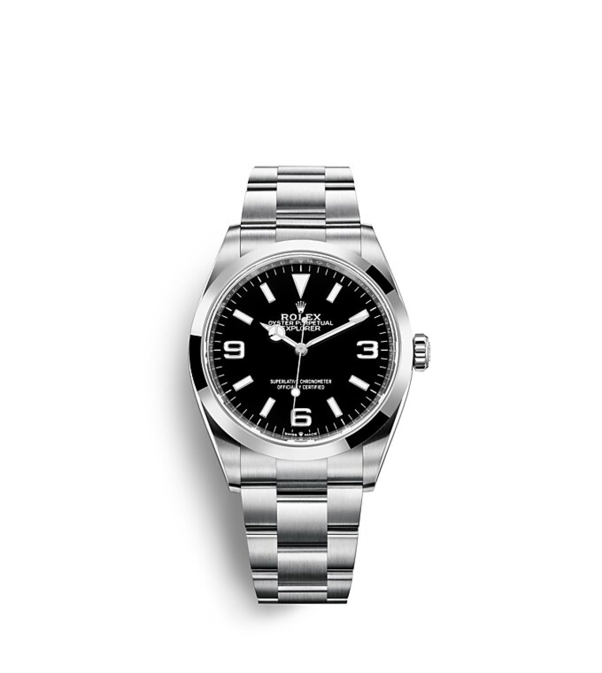 Rolex Explorer in Oystersteel M124270 0001 Kennedy