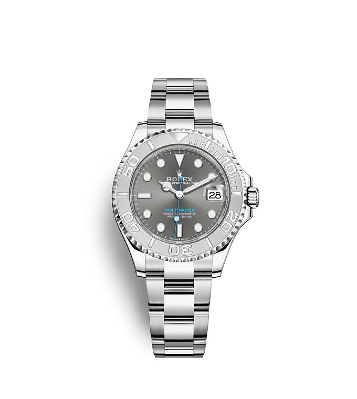 Rolex Yacht Master in Platinum Oystersteel m268622 0002 Kennedy