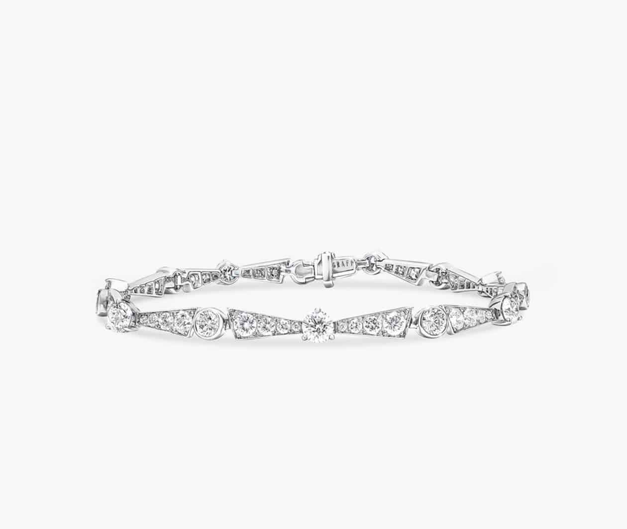 Diamond clearance line bracelet