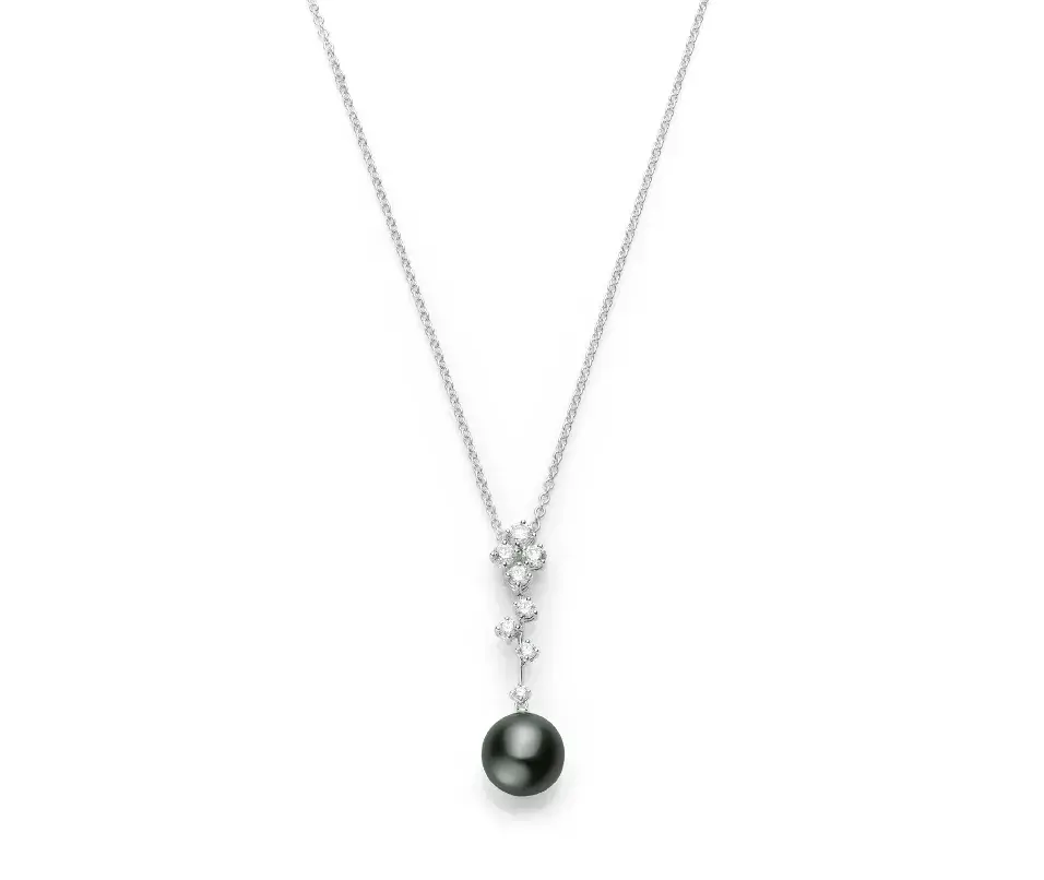 Mikimoto pendant discount necklace