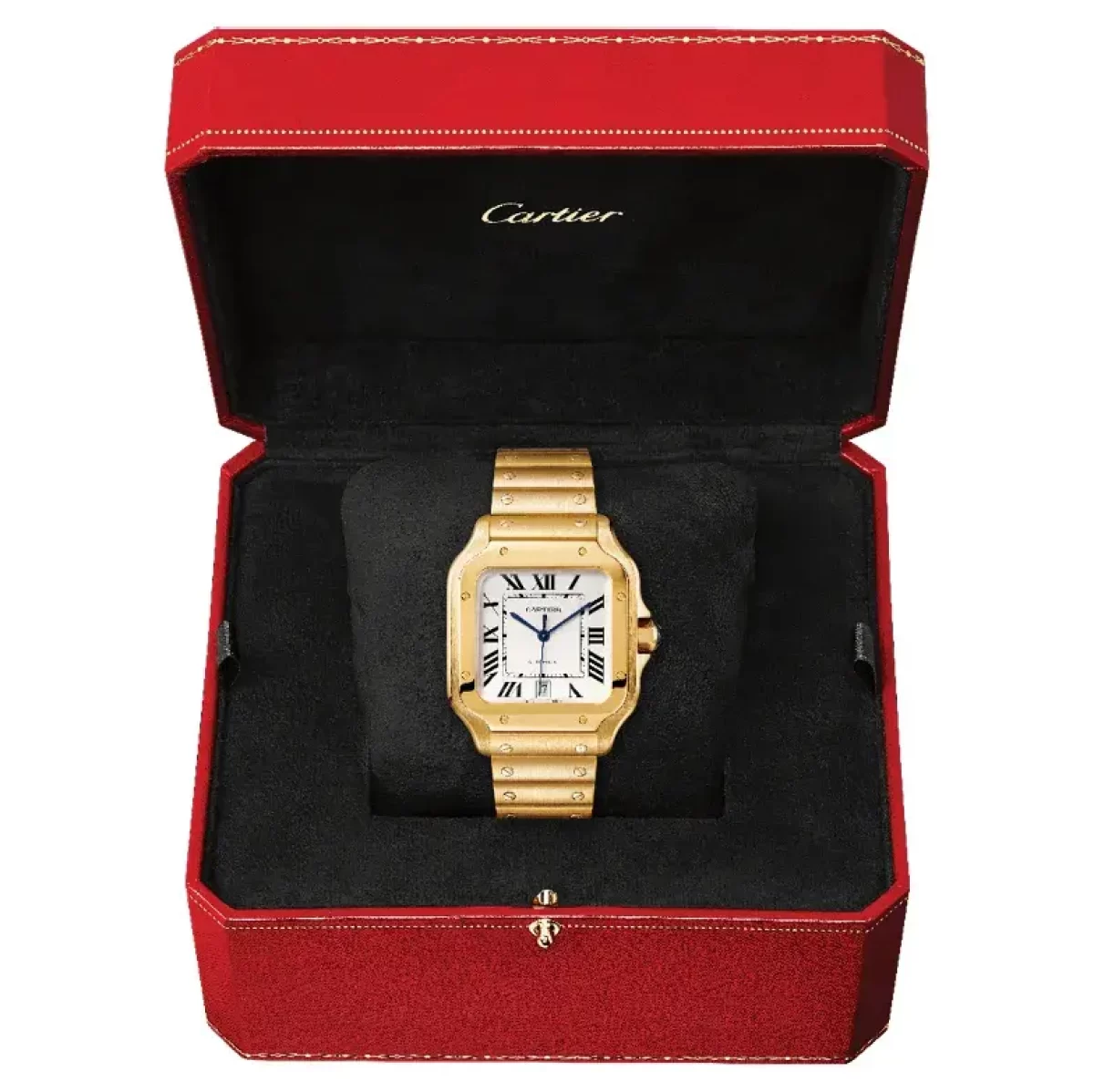 Santos de Cartier watch Kennedy