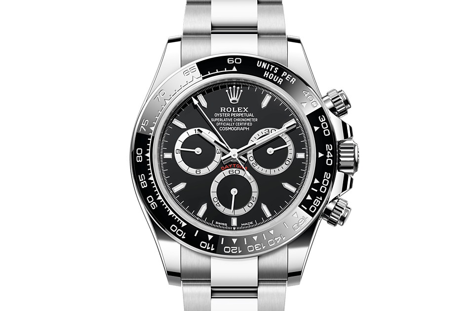 Rolex daytona store silver face