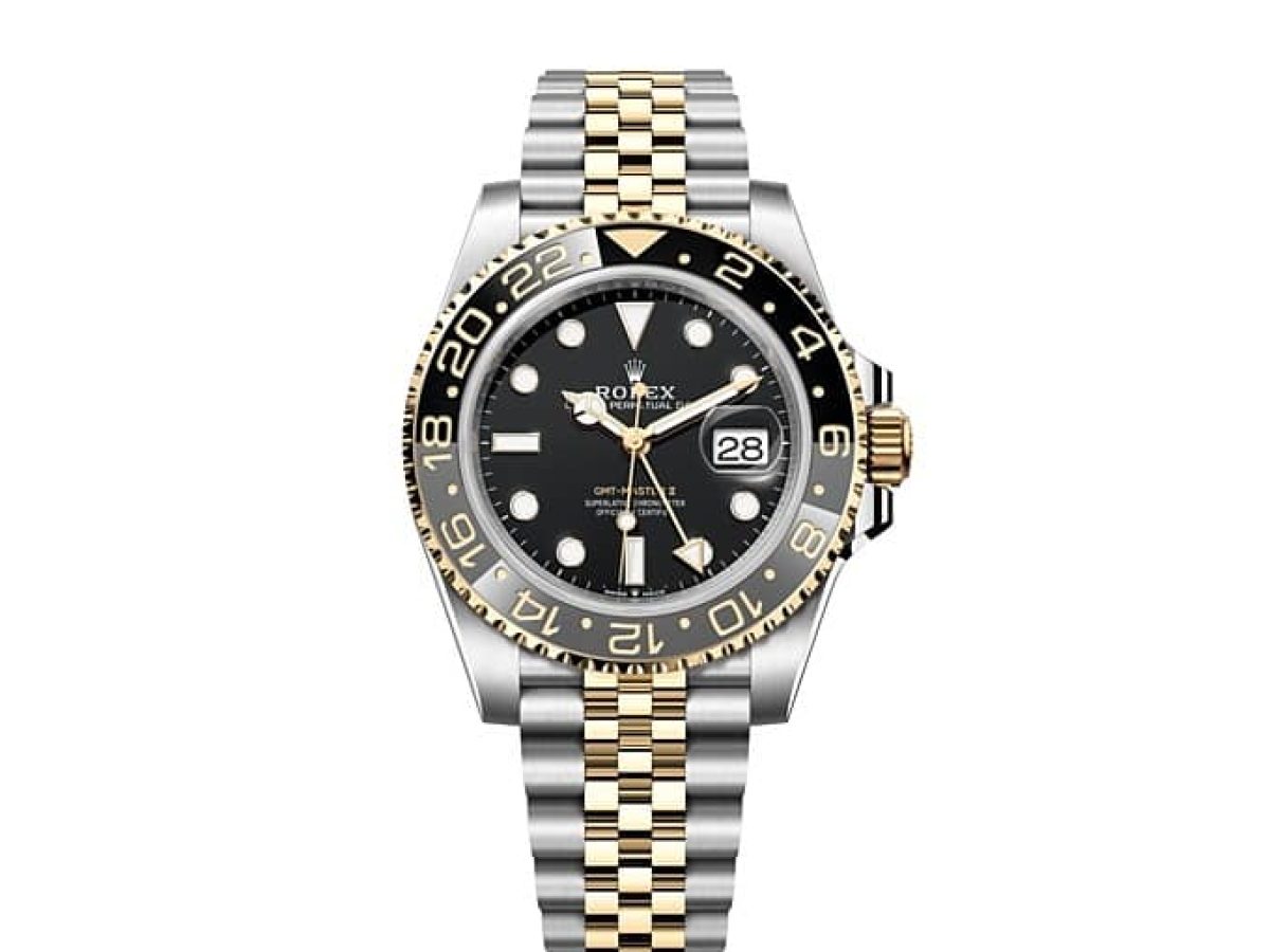 Rolex gmt master ii gold steel sale