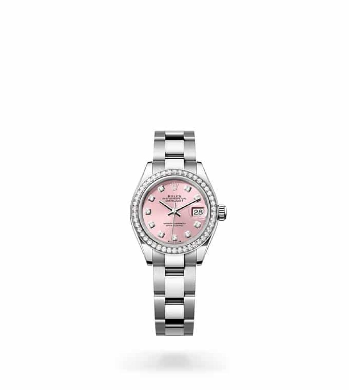 Pink shop rolex women's