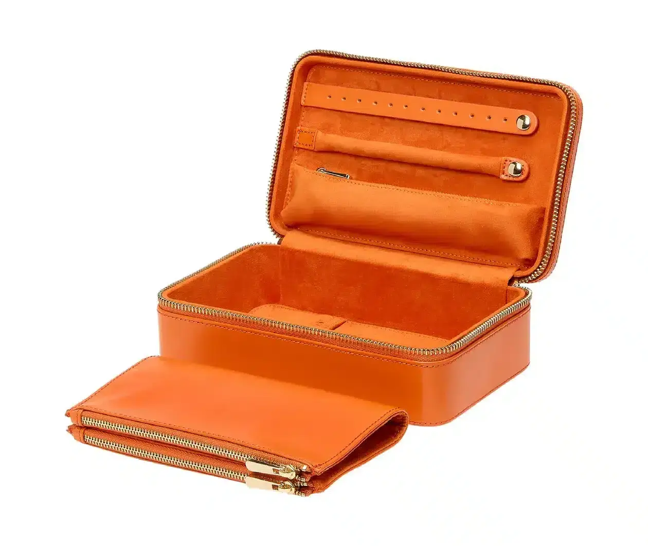 Wolf Maria Medium Zip Case Tangerine - Kennedy