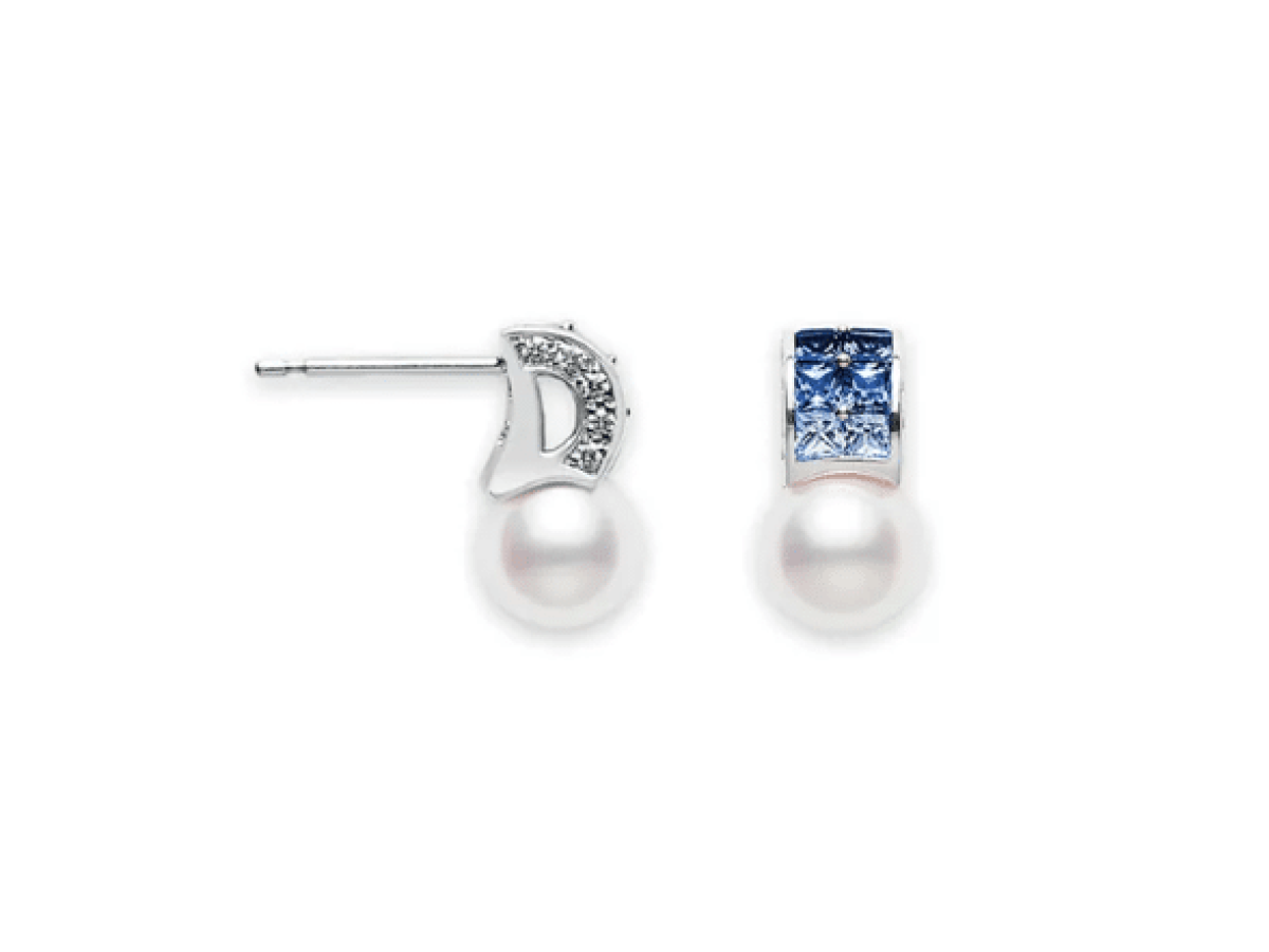 Ocean Collection Akoya Cultured Pearl Stud Earrings Kennedy