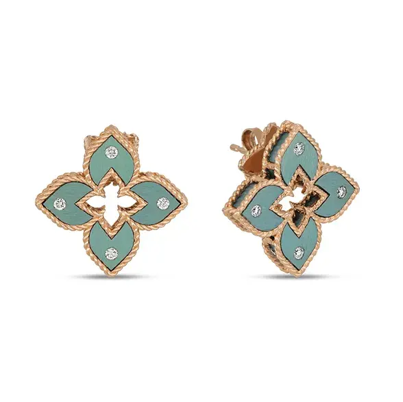 VCA ALHAMBRA EARRINGS SIZES - YouTube