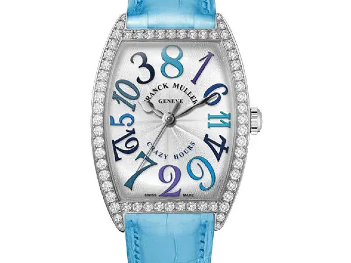 Franck muller crazy best sale hours colour diamond price