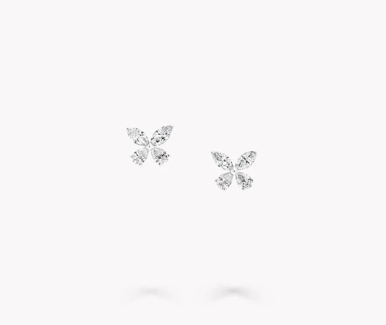 Classic Butterfly Diamond Pendant