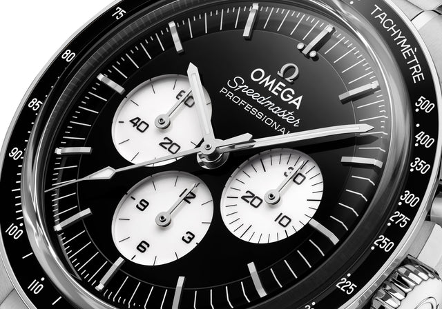 OMEGA Launches Speedmaster Moonwatch in Black and White