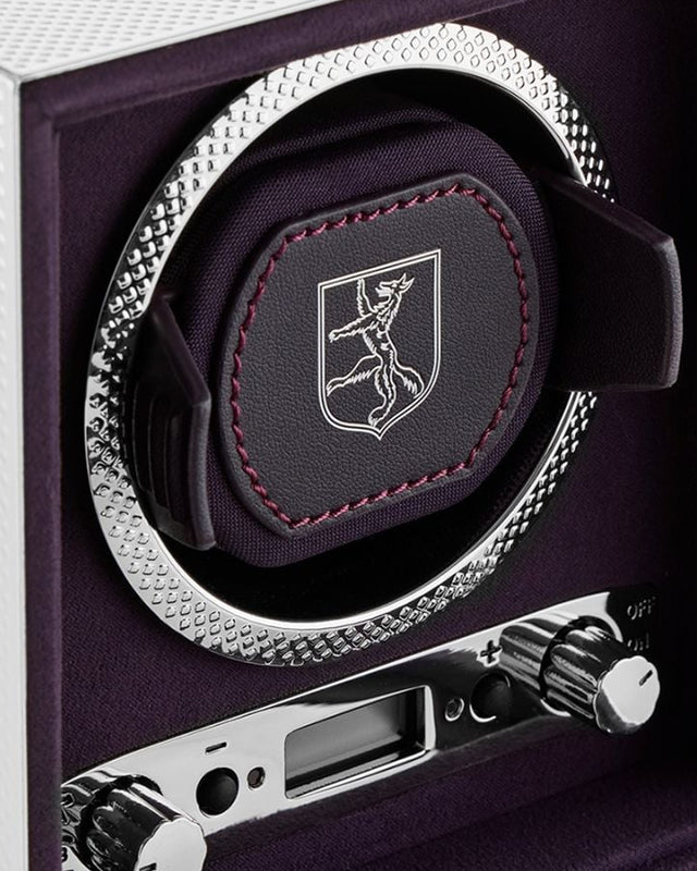 Wolf Silver Single Watch Winder