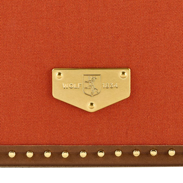 Wolf Ida Trunk Jewellery Box Orange