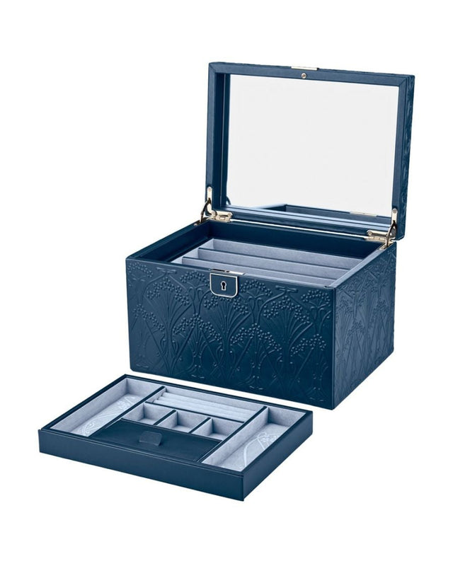 WOLF x Liberty Large Jewellery Box - Navy