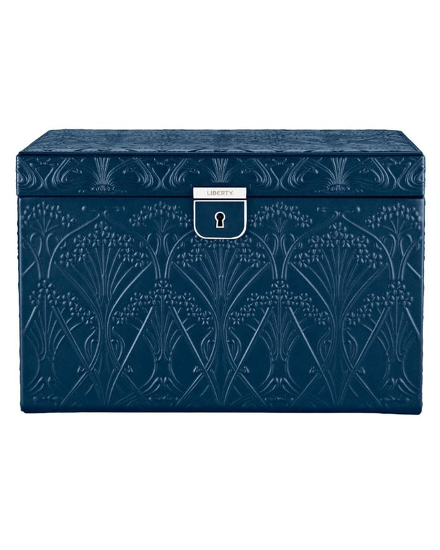 WOLF x Liberty Large Jewellery Box - Navy