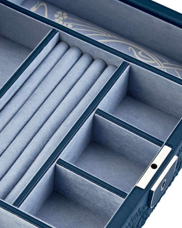 WOLF x Liberty Medium Jewellery Box - Navy