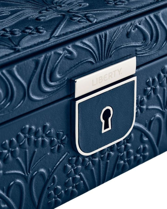 WOLF x Liberty Medium Jewellery Box - Navy