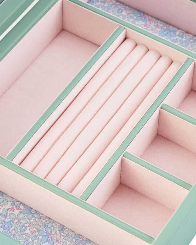 WOLF x Liberty Medium Jewellery Box - Sage