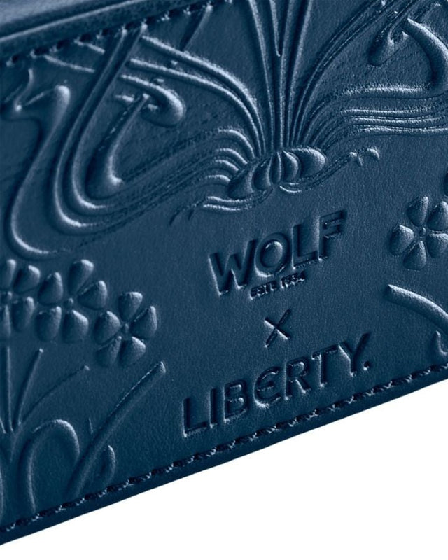 WOLF x Liberty Medium Zip Case - Navy