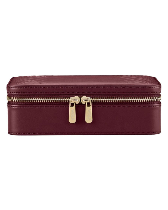 WOLF x Liberty Medium Zip Case - Burgundy
