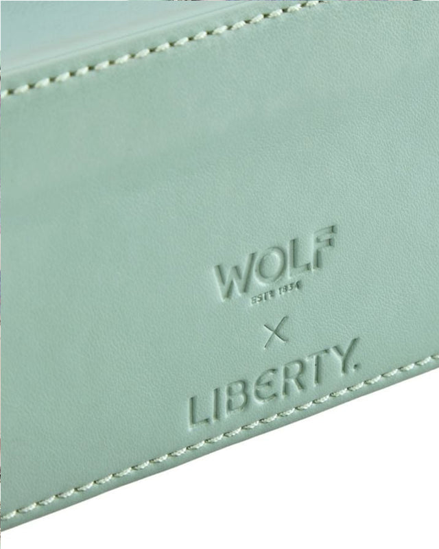 WOLF x Liberty Medium Zip Case - Sage